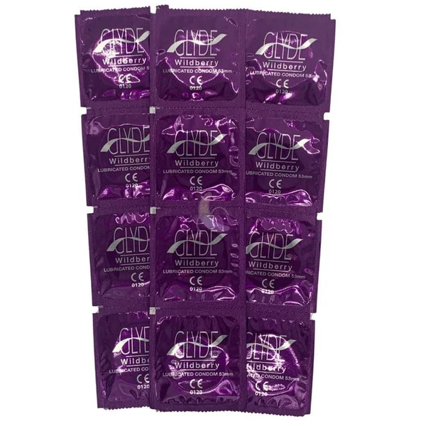Glyde Ultra Organic Wildberry Flavored Vegan Condoms | 12-Pack — image 11 of 12