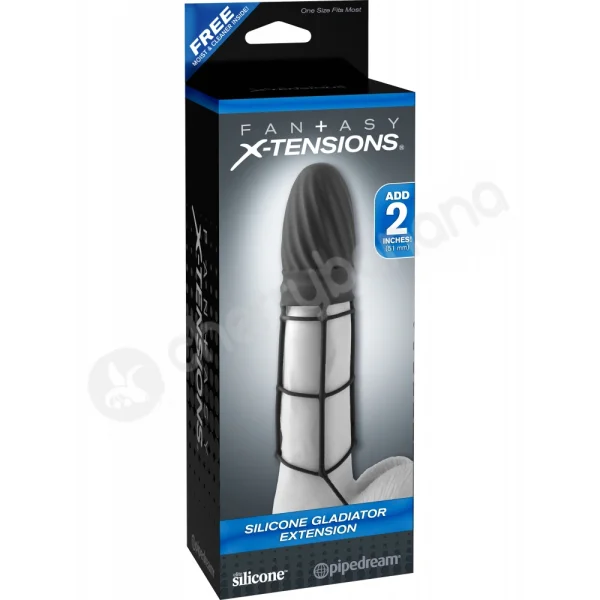 Fantasy X-tensions Silicone Gladiator Extension Penis Sleeve