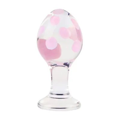 Lucent Petal Glass Butt Plug