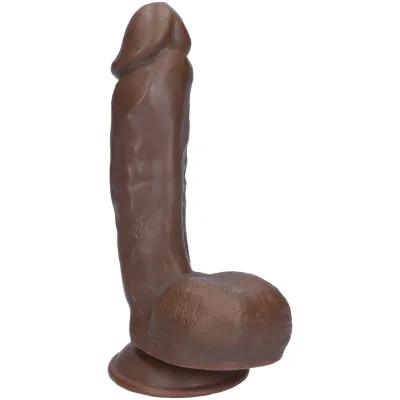 8 5 Inch Long Realistic Black Dildo With Balls For Deep Penetrative G Spot A Spot Massage