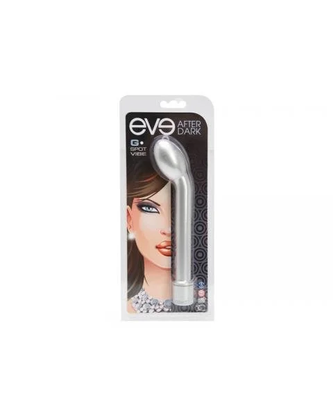 Eve After Dark G-Spot Vibe Shimmer Silver