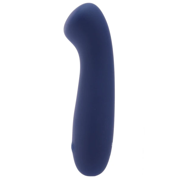 Cashmere Satin G Rechargeable Waterproof Silicone G-Spot Vibrator By CalExotics - Blue