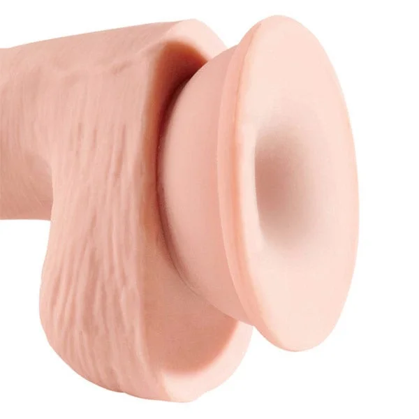 KING COCK PLUS 5 IN.TRIPLE DENSITY COCK WITH BALLS