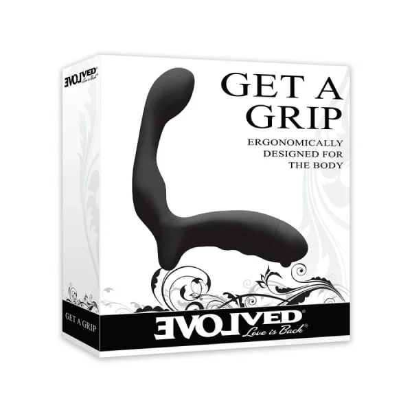 Get A Grip Prostate Massager Black