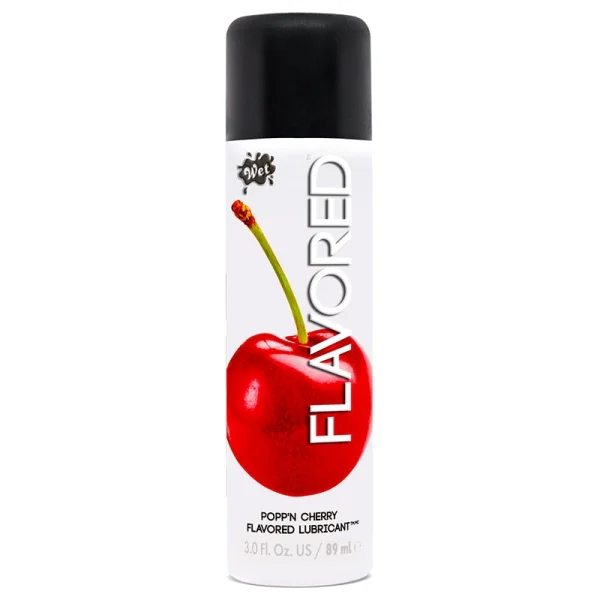 Wet Flavored Water Based Lubricant Popp'n Cherry