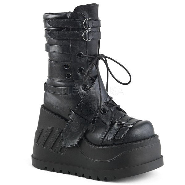 4 3/4 inches PF Wedge Lace-Up Mid-Calf Boot