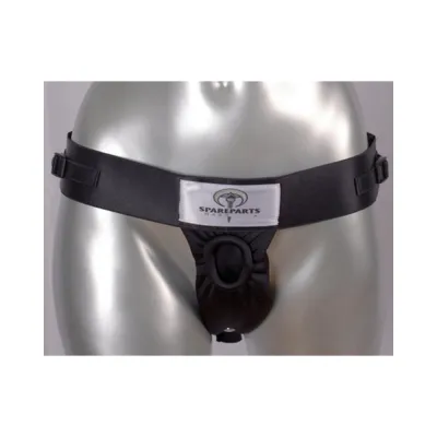 Strap on Dildos Harnesses Spareparts Theo Single Strap Harness Black Size A