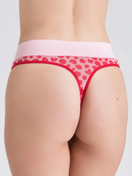 Lovehoney Mindful Pink Seamless Thong Set (3 Count)
