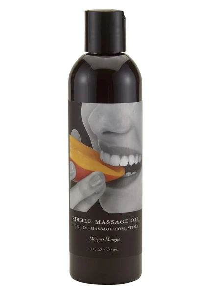 Earthly Body Edible Massage Oil - 8 oz