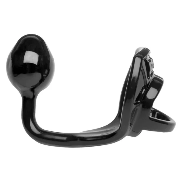Armour Tug Lock Cock Ring, Ball Stretcher, and Prostate Stimulator — image 7 of 9