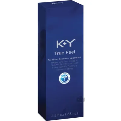 K Y True Feel Silicone Lubricant 4 5oz
