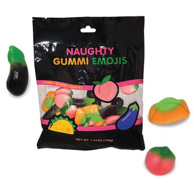 Naughty emoji gummies