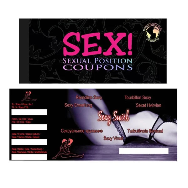Sex! Sexual Position Coupons - International Version