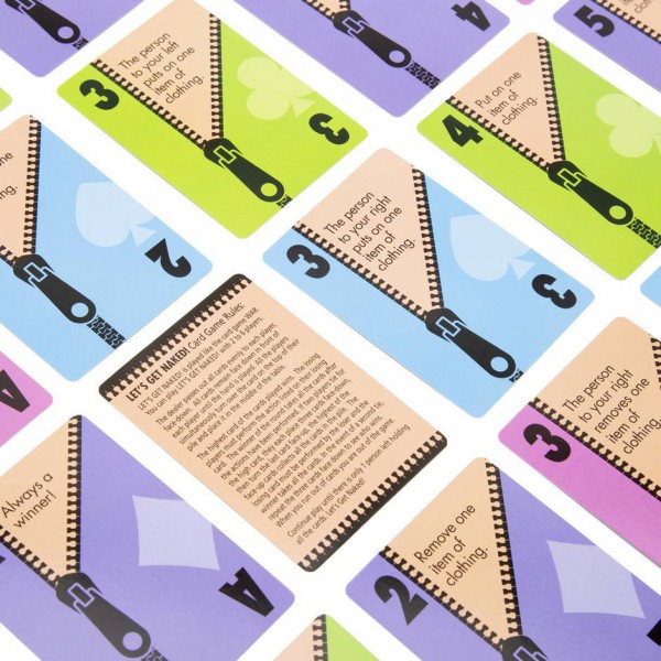 Let's Get Naked Card Game
