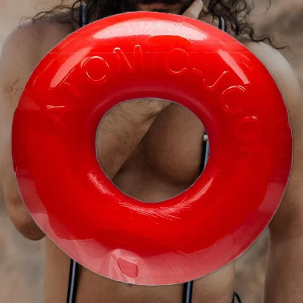 Atomic Jock Do-Nut-2 Large Cock Ring - Black — image 25 of 25
