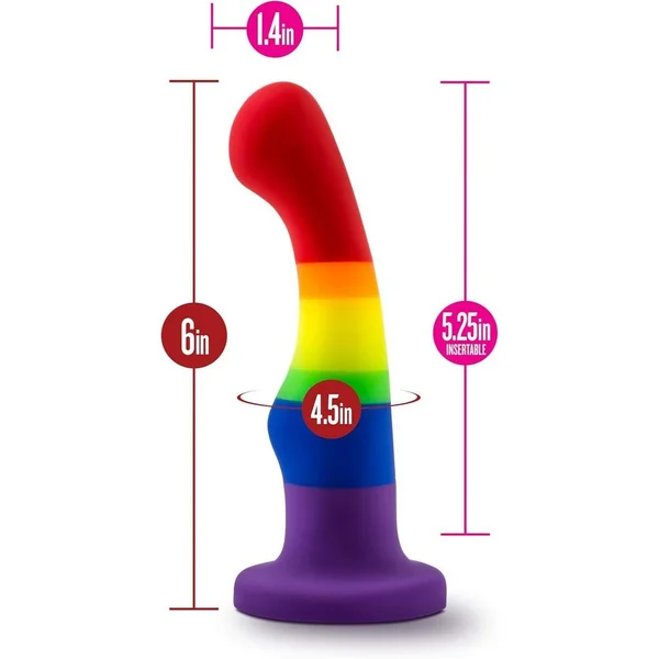Blush Avant Silicone Pride Freedom Silicone Dildo — image 20 of 21