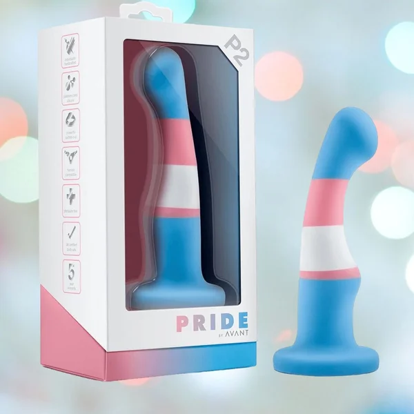 Blush Avant Silicone Pride True Blue Silicone Dildo — image 19 of 22