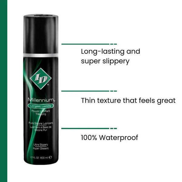 ID Millennium Silicone-Based Lube | 2.2oz (65ml) — image 6 of 15