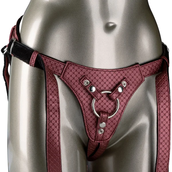 Her Royal Harness the Regal Queen Red Strap-On Harness — image 21 of 25