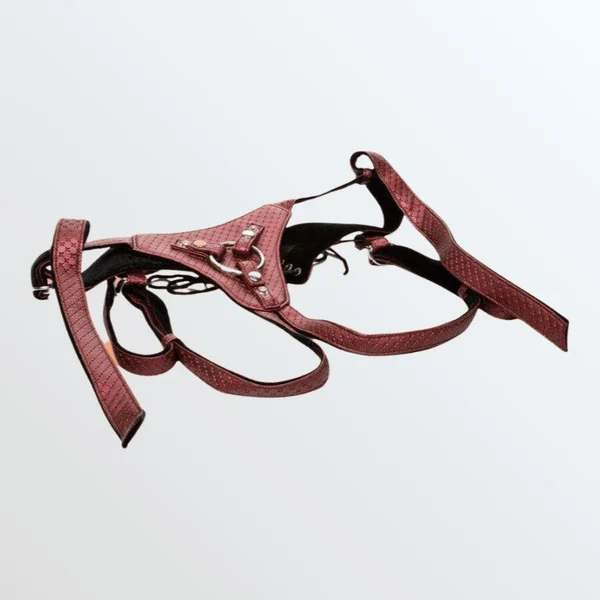 Her Royal Harness the Regal Queen Red Strap-On Harness — image 18 of 20