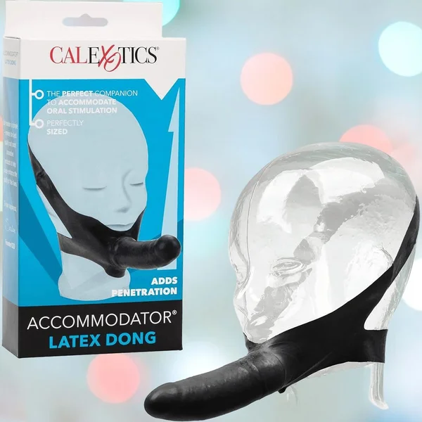 The Original Accommodator Latex Dong Head Strap-on — image 19 of 22
