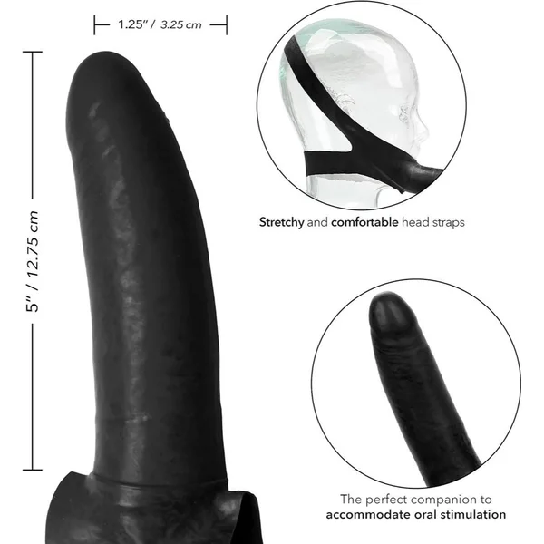 The Original Accommodator Latex Dong Head Strap-on — image 20 of 22