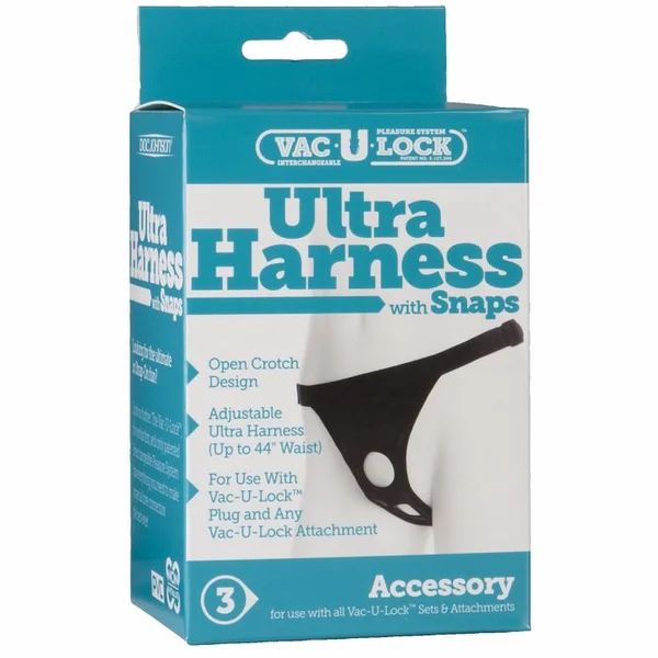 Vac-U-Lock Ultra Strap-on Harness With Snaps — image 12 of 16