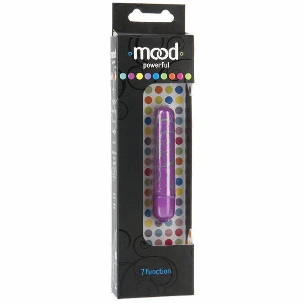 Doc Johnson Mood - Powerful Bullet-Style Purple Super-Quiet Vibrator — image 10 of 12