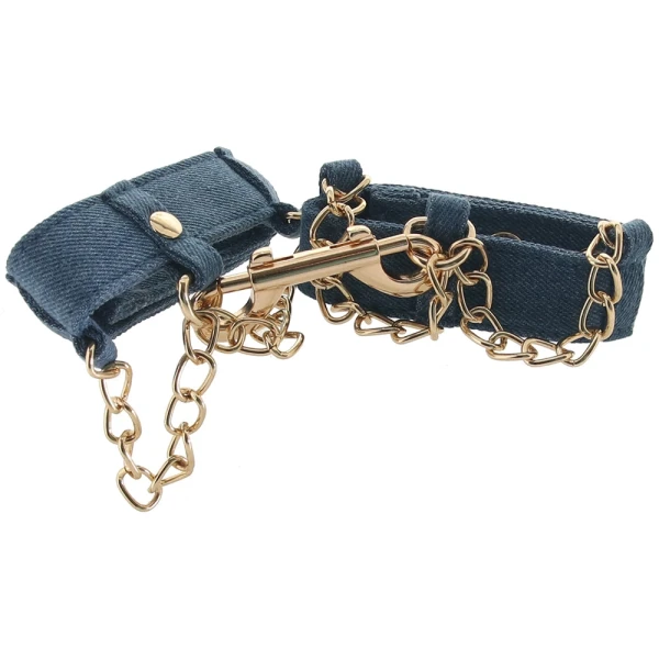 Ride 'em Premium Denim Collection Ankle Cuffs