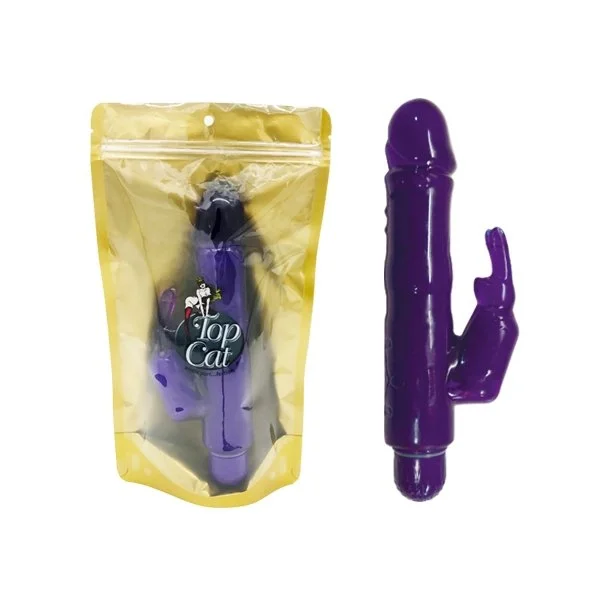 Waterproof Bathtime Bunny Purple Vibrator — image 5 of 6