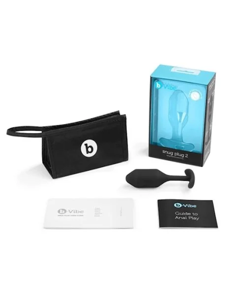 B-vibe Snug Plug 2 - Black