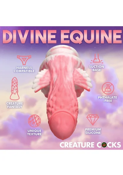 Creature Cocks - Pegasus Pecker Winged Silicone Dildo