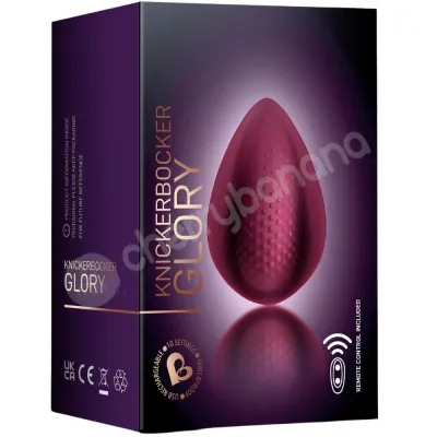 Rocks Off Knickerbocker Glory Purple Remote Controlled Panty Vulva Vibe