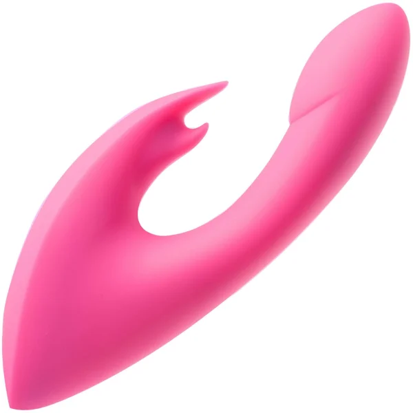 Maia LEAH Rechargeable Waterproof Silicone 10-Function Rabbit Vibrator - Pink