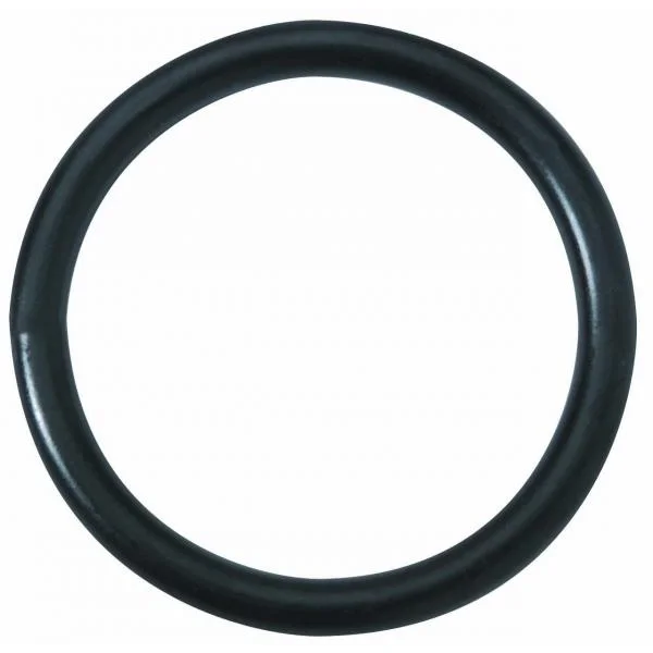 Black Steel Cock Ring 2in