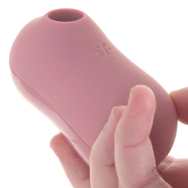 Satisfyer Cotton Candy Pressure Wave Rechargeable Waterproof Clitoral Stimulator - Lilac