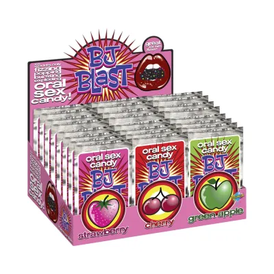 BJ Blast Oral Sex Candy Assorted 36 Count Display