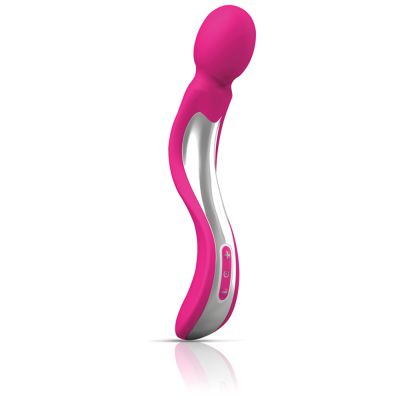 Playful Seduction Wand Silicone Rechargeable Pink