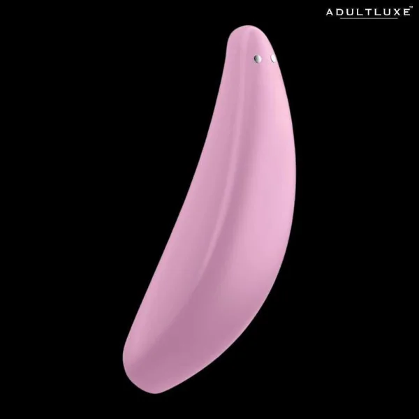 Satisfyer Curvy 3+ Pink App Controlled Vibrating Clitoral Stimulator