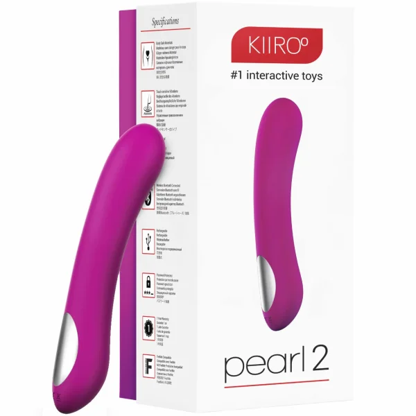 Kiiroo Pearl2 Interactive G-spot Vibrator