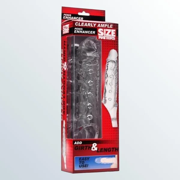 Clearly Ample Penis Enhancer - Clear — image 15 of 15