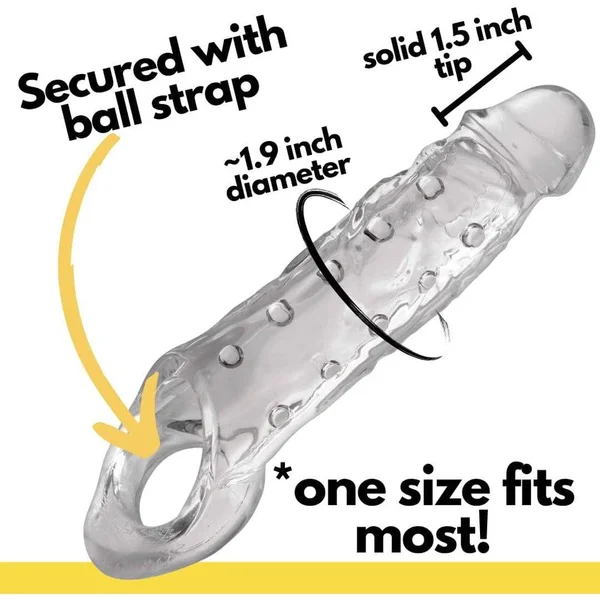 Clearly Ample Penis Enhancer - Clear — image 13 of 15