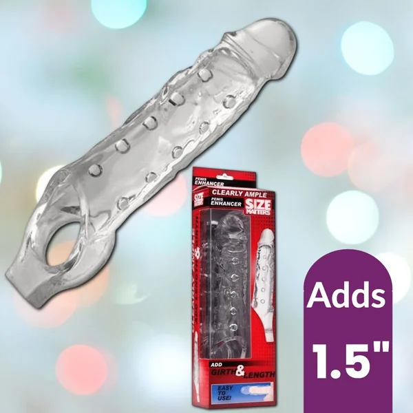 Clearly Ample Penis Enhancer - Clear — image 12 of 15