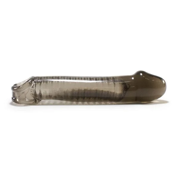 Oxballs Muscle Smooth Cocksheath Atomic Jock Penis Extender - Smoke — image 11 of 14