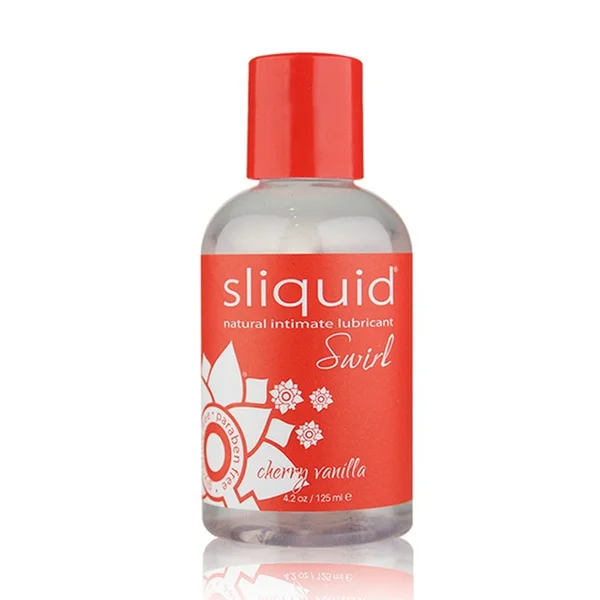 Sliquid Naturals Cherry Vanilla - Flavored Lube | 4.2oz — image 11 of 13