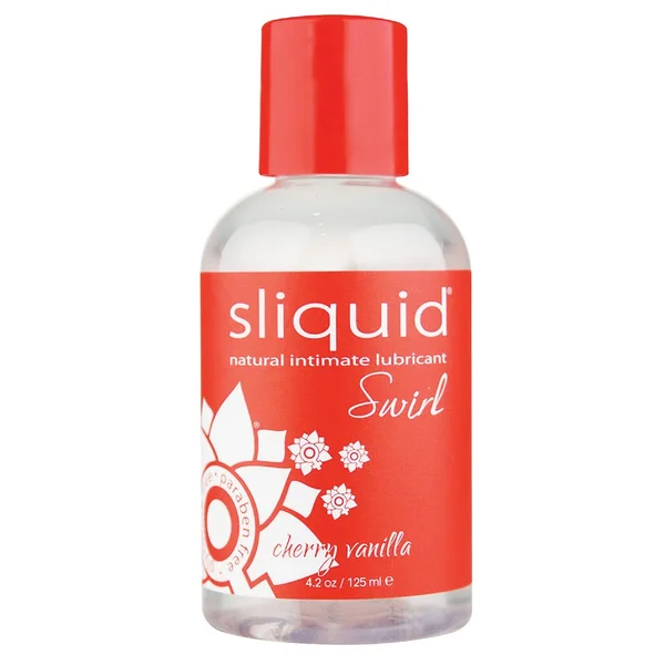 Sliquid Naturals Cherry Vanilla - Flavored Lube | 4.2oz — image 10 of 10