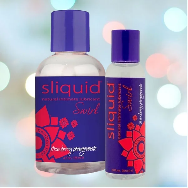 Sliquid Swirl Naturals Strawberry Pomegranate Flavored Lube | 2oz — image 11 of 14