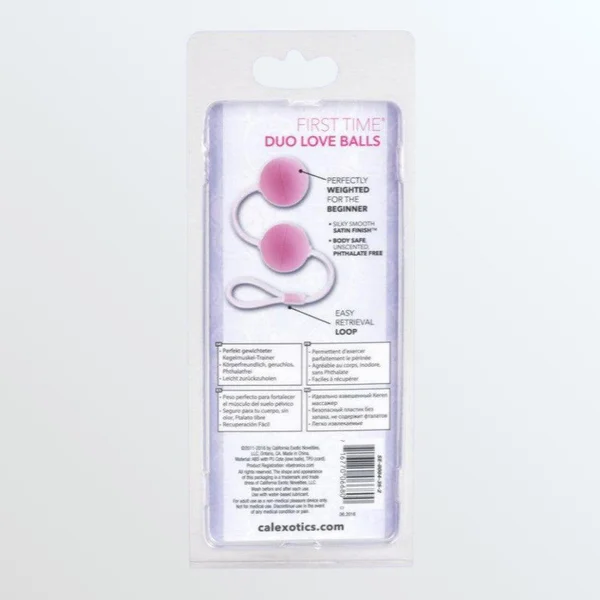 First Time Love Balls Duo Lovers - Pink — image 25 of 25