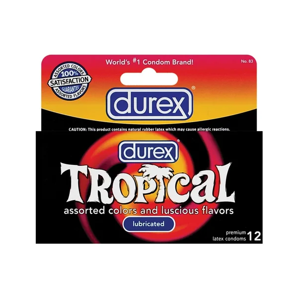 Durex Tropical Flavored Condoms | 12-Pack — image 9 of 10
