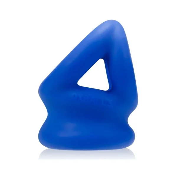 Oxballs Tri-Squeeze Ball-Stretcher & Cock Cage | Black Ice